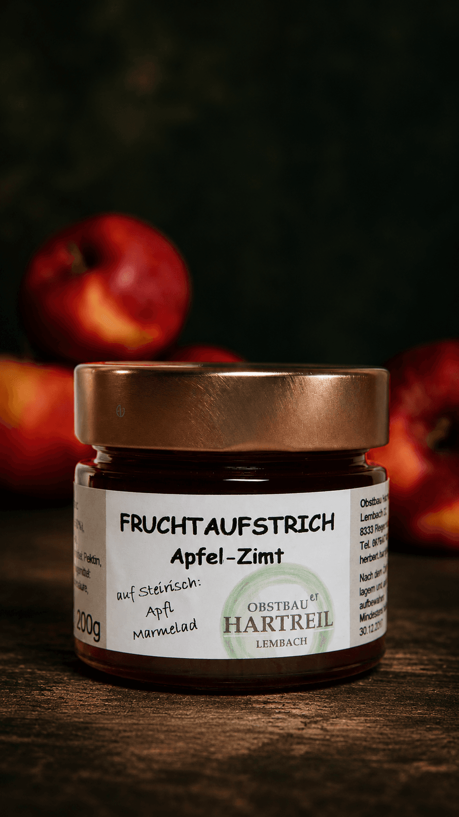 Fruchtaufstrich Apfel-Zimt