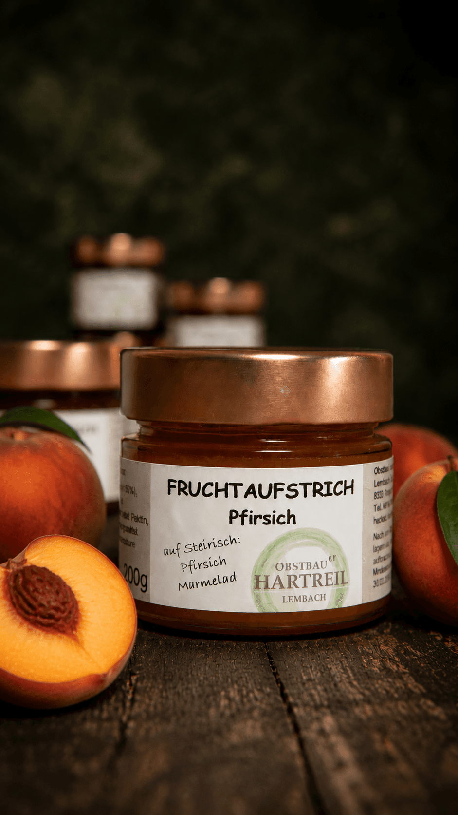 Fruchtaufstrich Pfirsich